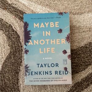 Maybe in Another Life by Taylor Jenkins Reid - Sky Blue Cover